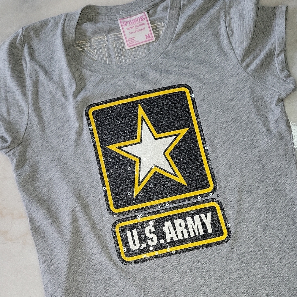 Victoria's Secret Gray Short Sleeve Tee